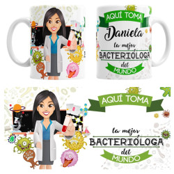 Mug aqui toma la mejor bacteriologa del mundo